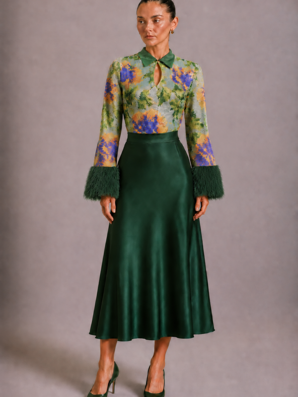 Aura Keyhole Top (Collared Keyhole Top)